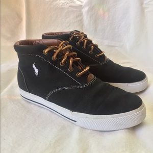 Men’s Polo Ralph Lauren Canvas High Top Sneaker